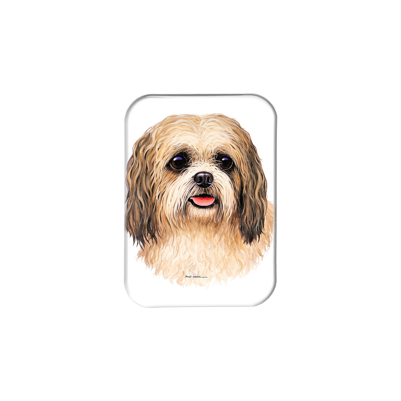 "Shih Poo" - 2.5" X 3.5" Rectangle Fridge Magnets