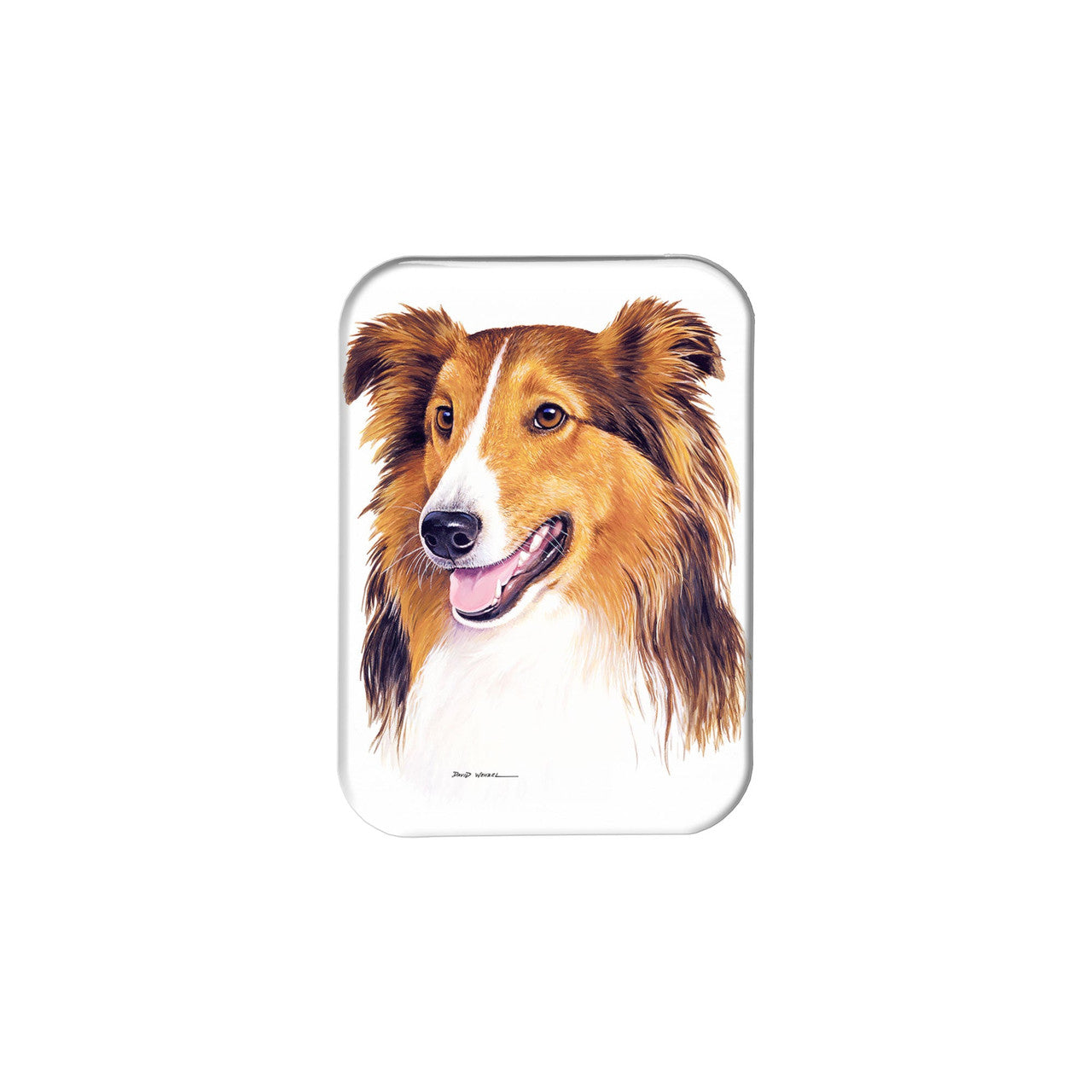 "Shetland Sheepdog" - 2.5" X 3.5" Rectangle Fridge Magnets