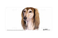 "Saluki" - Decorative License Plate