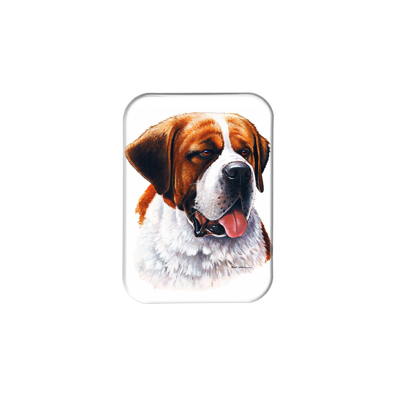 "Saint Bernard" - 2.5" X 3.5" Rectangle Fridge Magnets