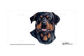 "Rottweiler" - Decorative License Plate