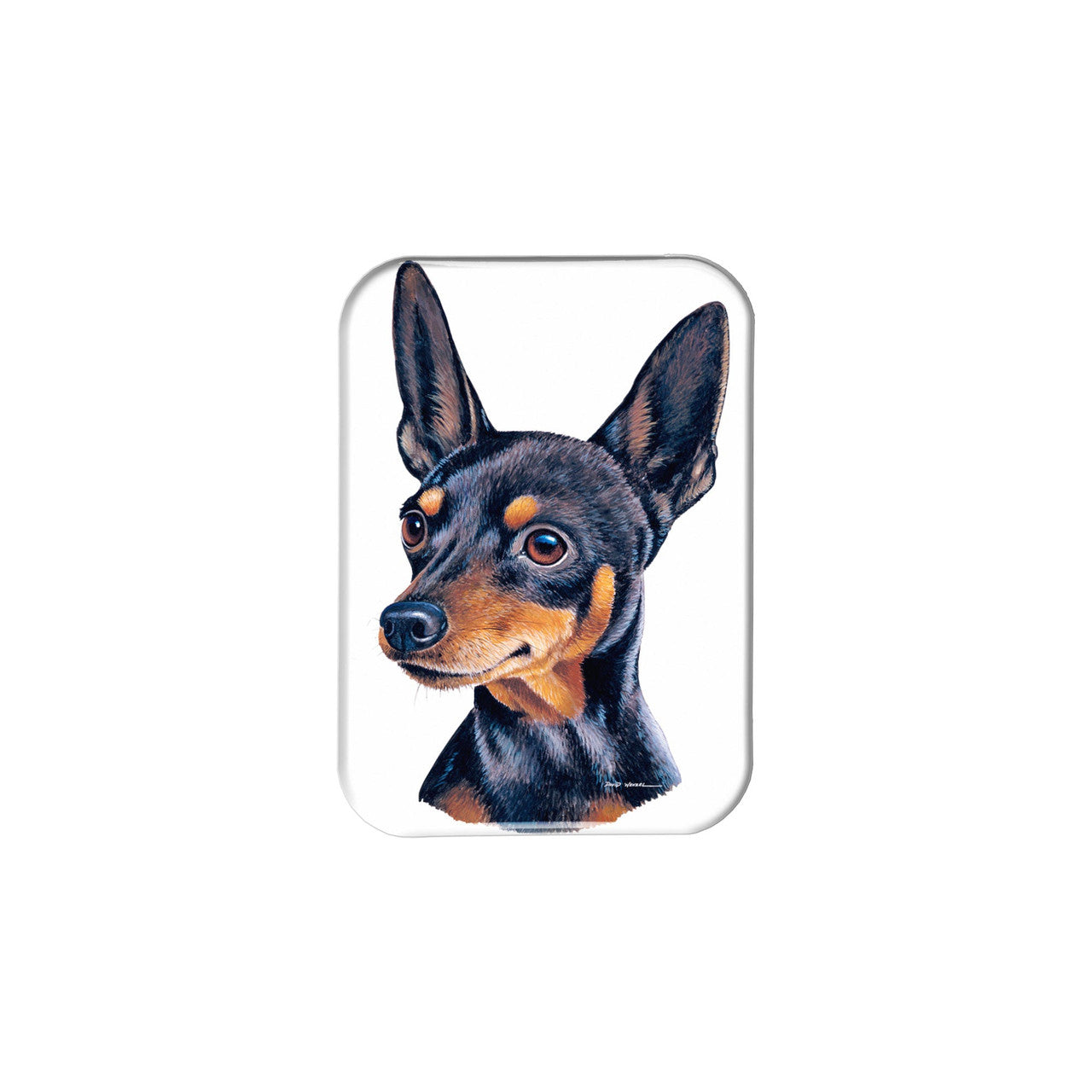 "Miniature Pinscher" - 2.5" X 3.5" Rectangle Fridge Magnets