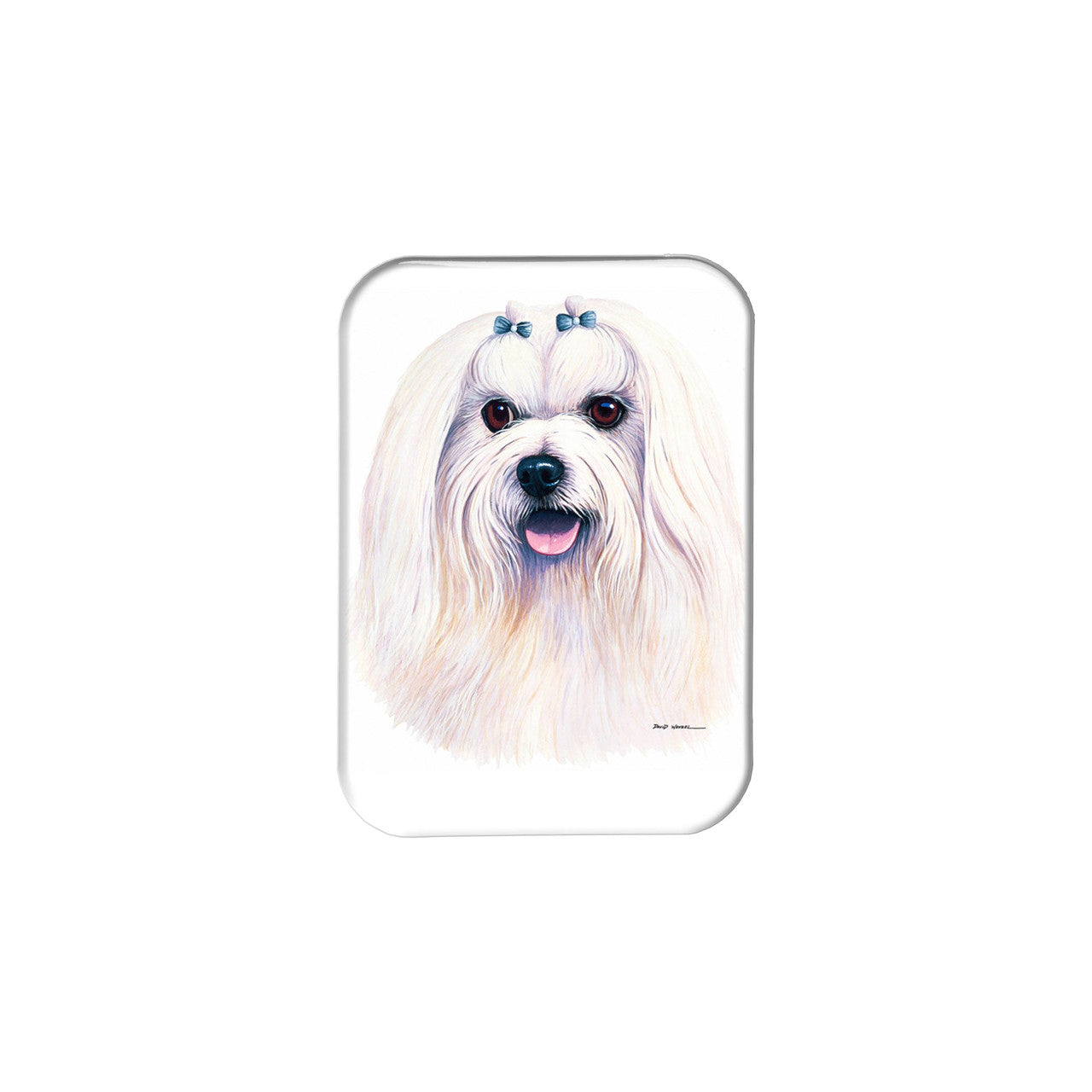 "Maltese" - 2.5" X 3.5" Rectangle Fridge Magnets