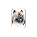 "Keeshond" - 2.5" X 3.5" Rectangle Fridge Magnets