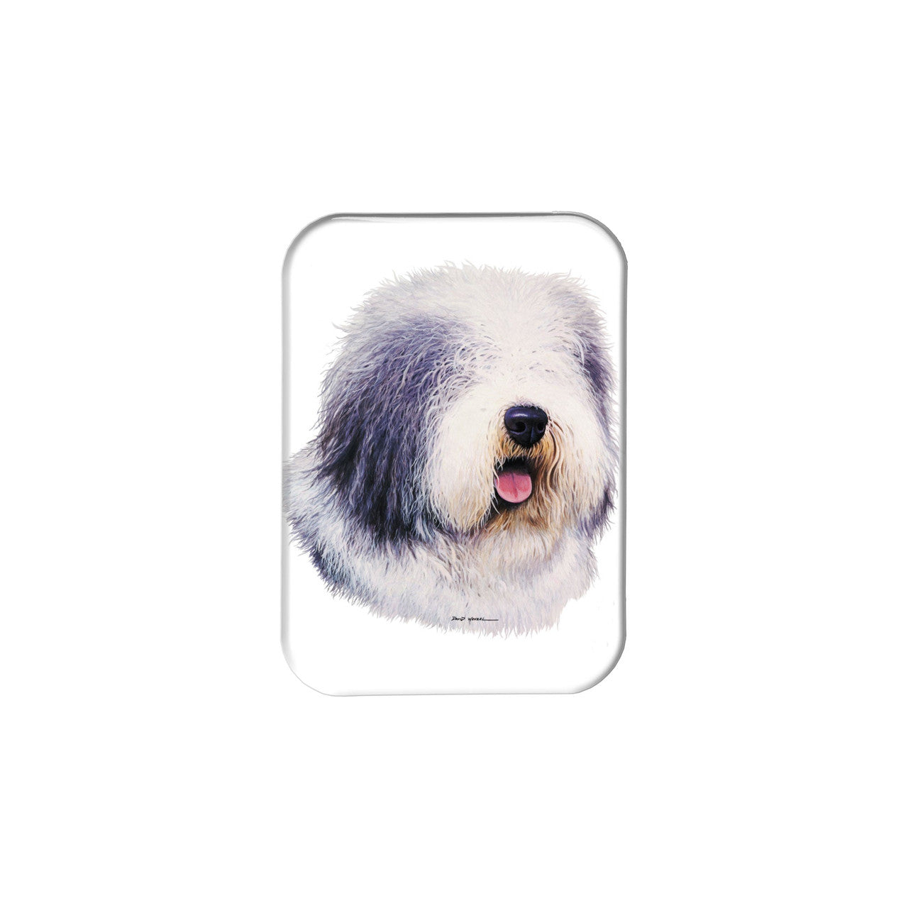 "English Sheepdog" - 2.5" X 3.5" Rectangle Fridge Magnets
