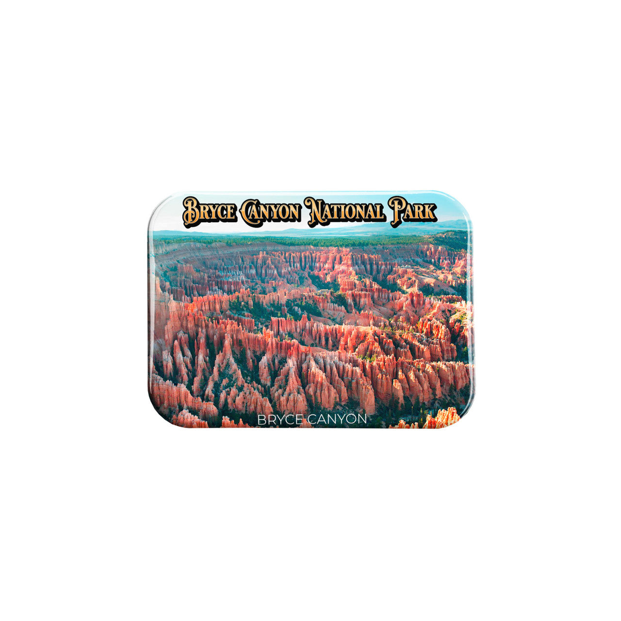 Bryce Canyon Sunrise – 2.5" x 3.5" Rectangle Fridge Magnet