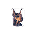 "Doberman Pinscher" - 2.5" X 3.5" Rectangle Fridge Magnets