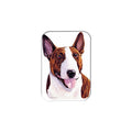 "Bull Terrier" - 2.5" X 3.5" Rectangle Fridge Magnets