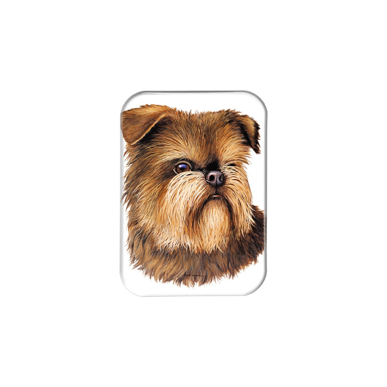 "Brussels Griffon" - 2.5" X 3.5" Rectangle Fridge Magnets