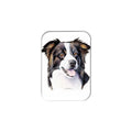 "Border Collie" - 2.5" X 3.5" Rectangle Fridge Magnets