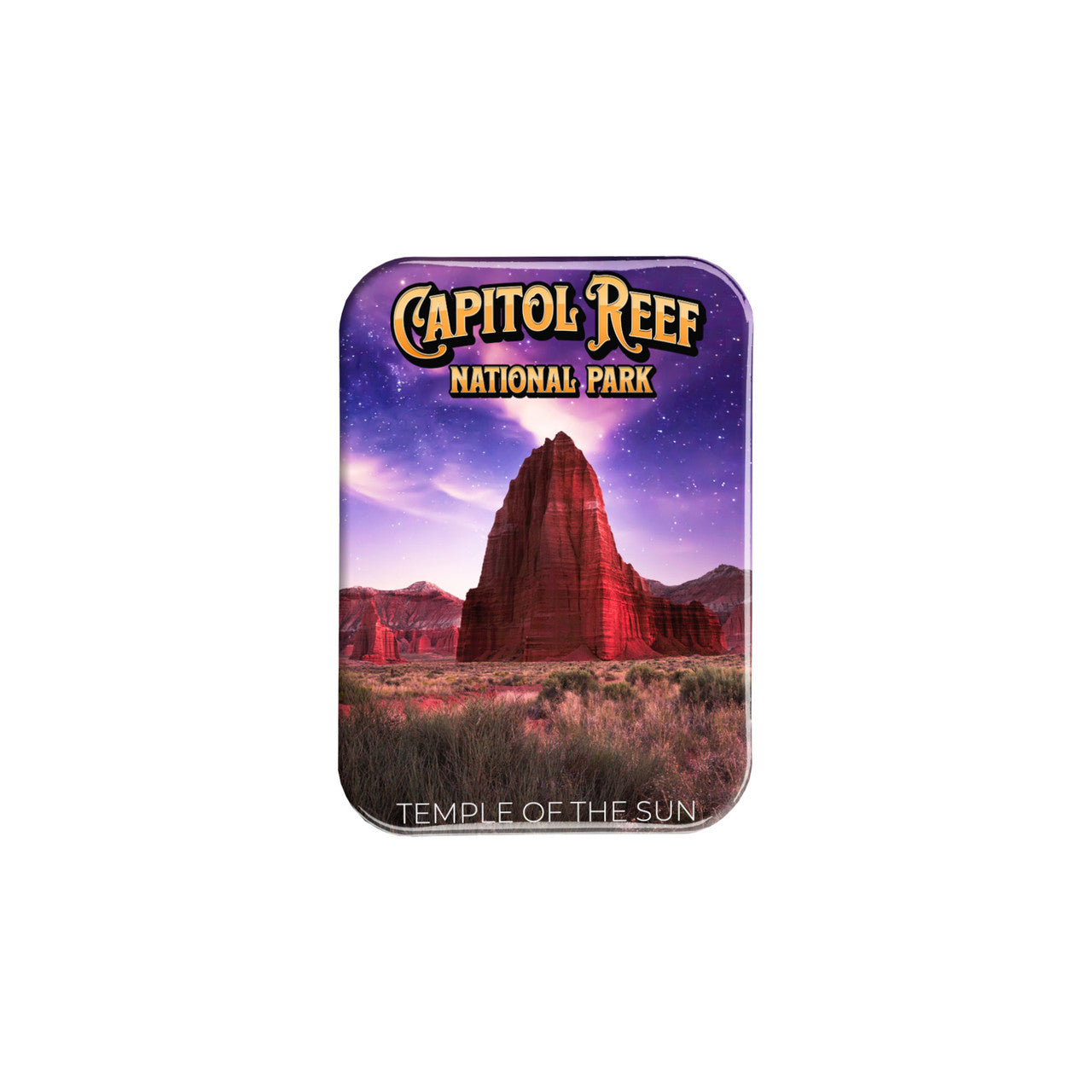 Capitol Reef Temple of the Sun – 2.5" x 3.5" Rectangle Fridge Magnet