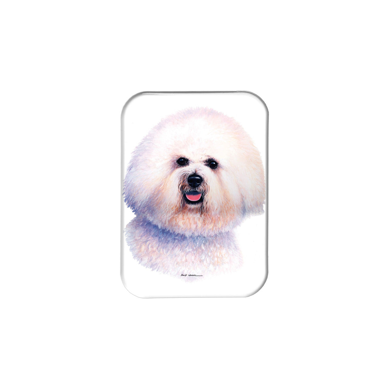 "Bichon Frise" - 2.5" X 3.5" Rectangle Fridge Magnets