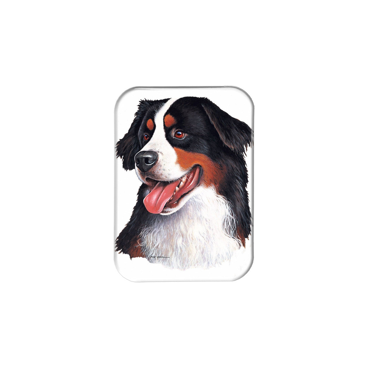 "Bernese Mountain Dog" - 2.5" X 3.5" Rectangle Fridge Magnets