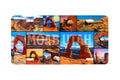 "Utah Mighty 5 National Parks" - Decorative License Plate
