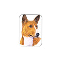 "Basenji" - 2.5" X 3.5" Rectangle Fridge Magnets