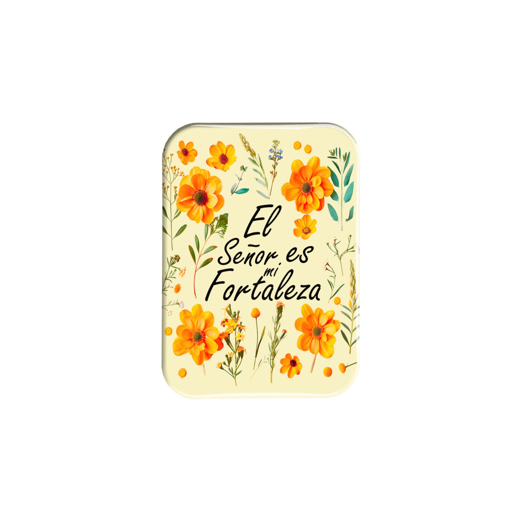 "El Señor Es Mi Fortaleza II" - 2.5" X 3.5" Rectangle Fridge Magnets