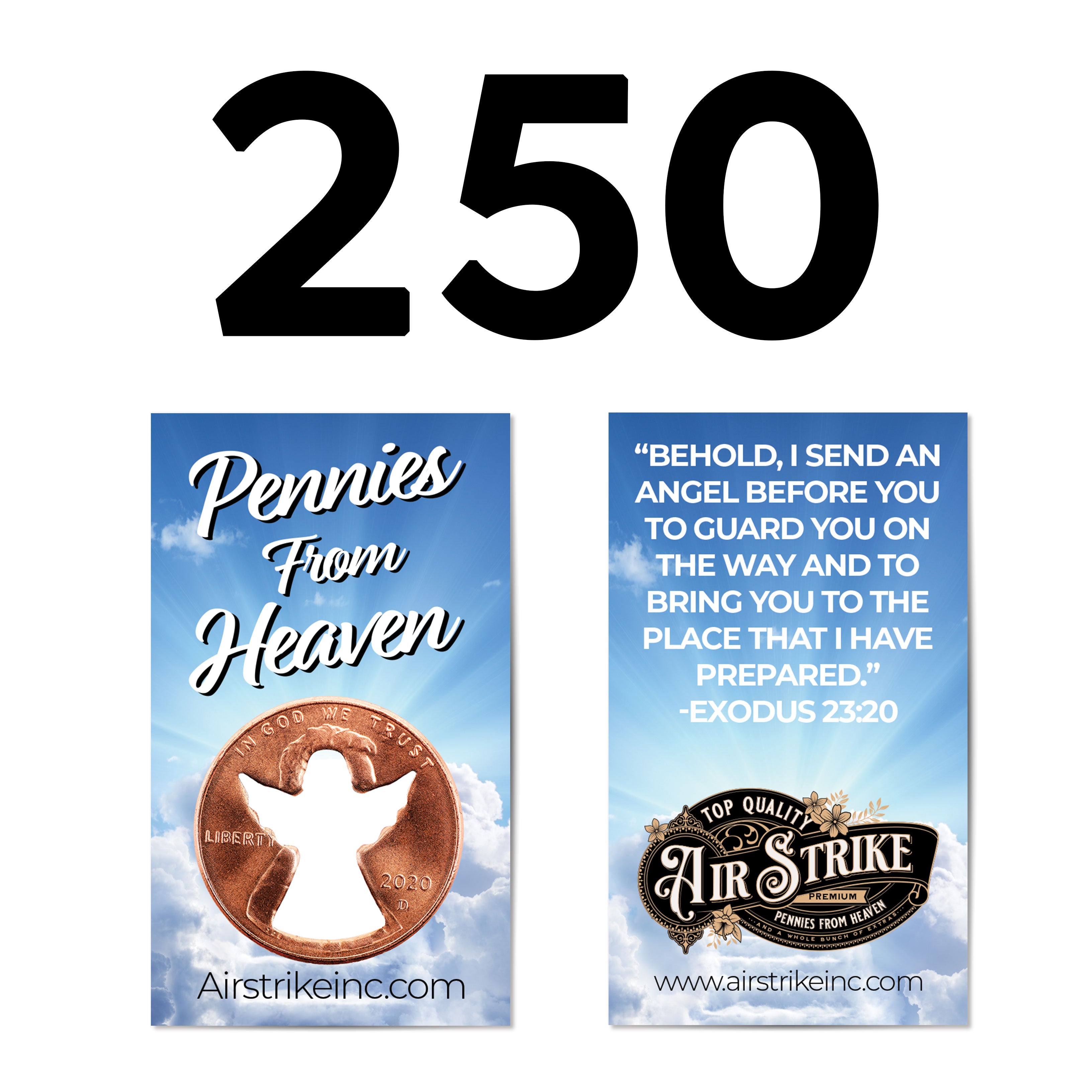Angel Pennies From Heaven Card - Guard