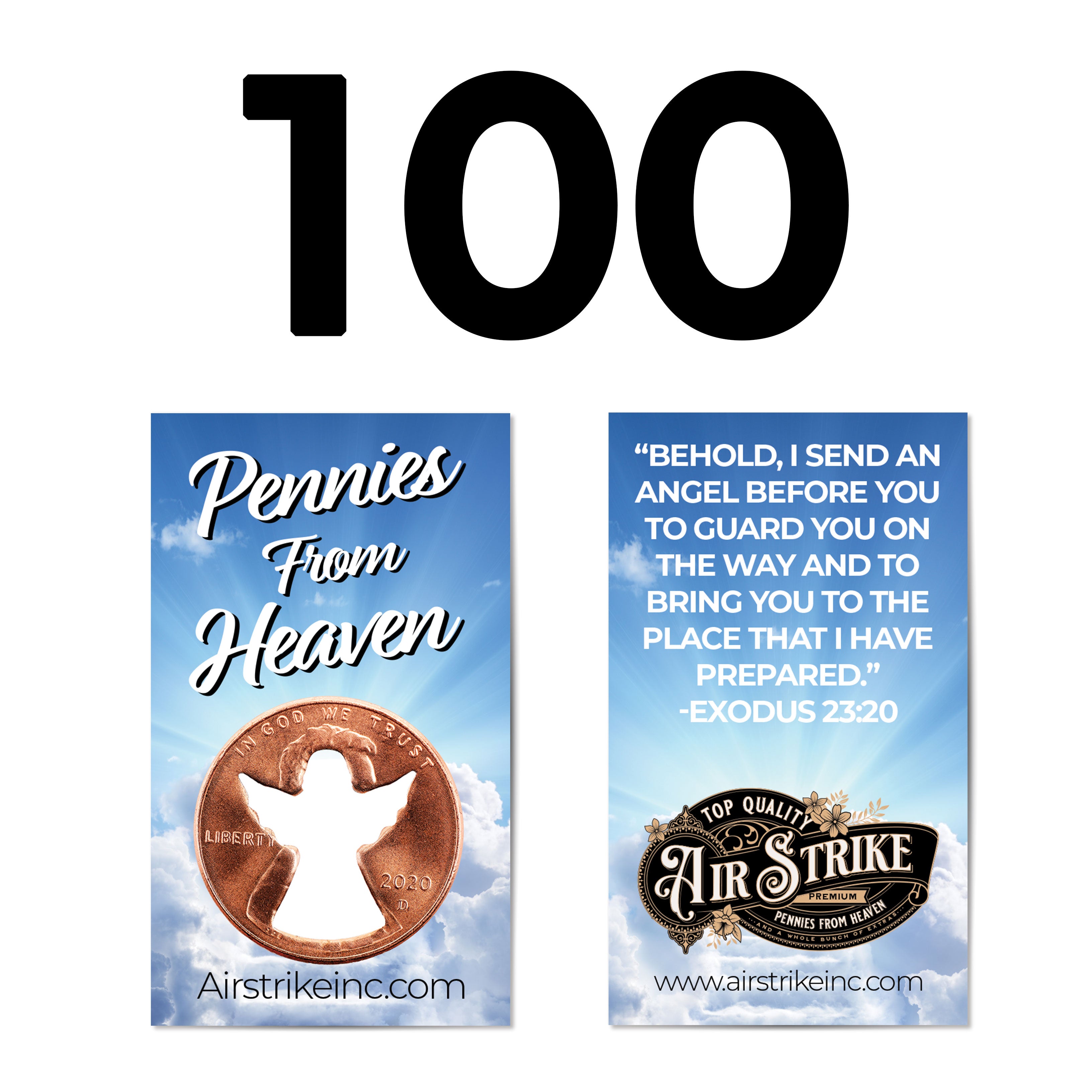 Angel Pennies From Heaven Card - Guard