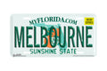 "Florida State Melbourne" - Decorative License Plate