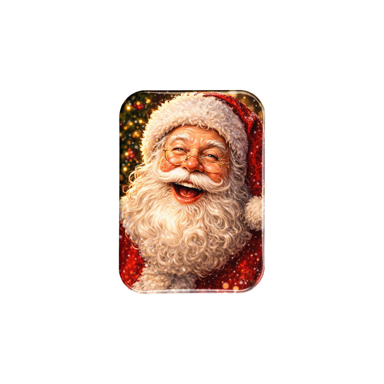 Santa Portrait Magnet – 2.5" x 3.5" Rectangle Fridge Magnet