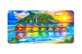 "Dolphin Island" - Decorative License Plate