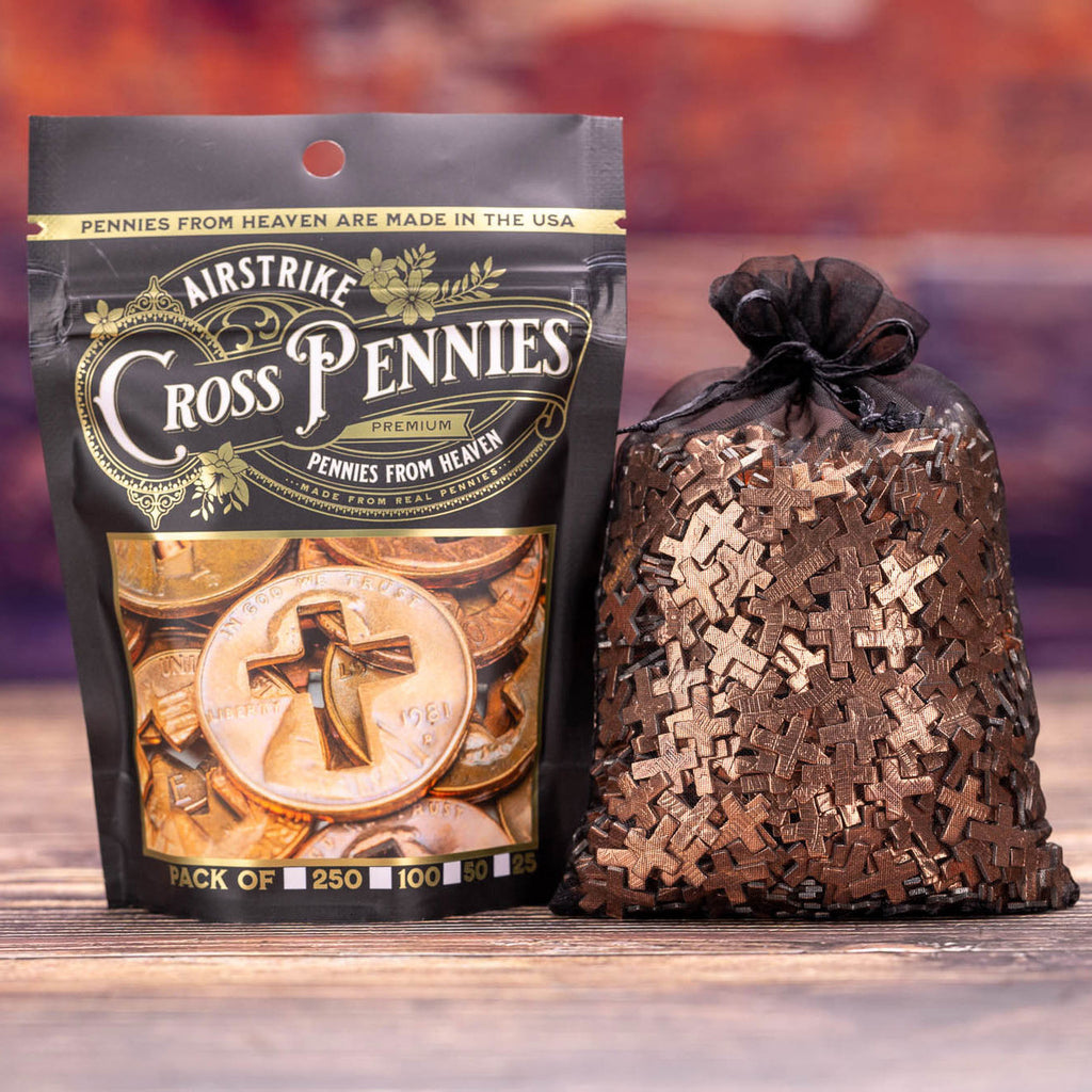 Cross and Angel Pennies from Heaven Duo Deluxe with Cut-Outs