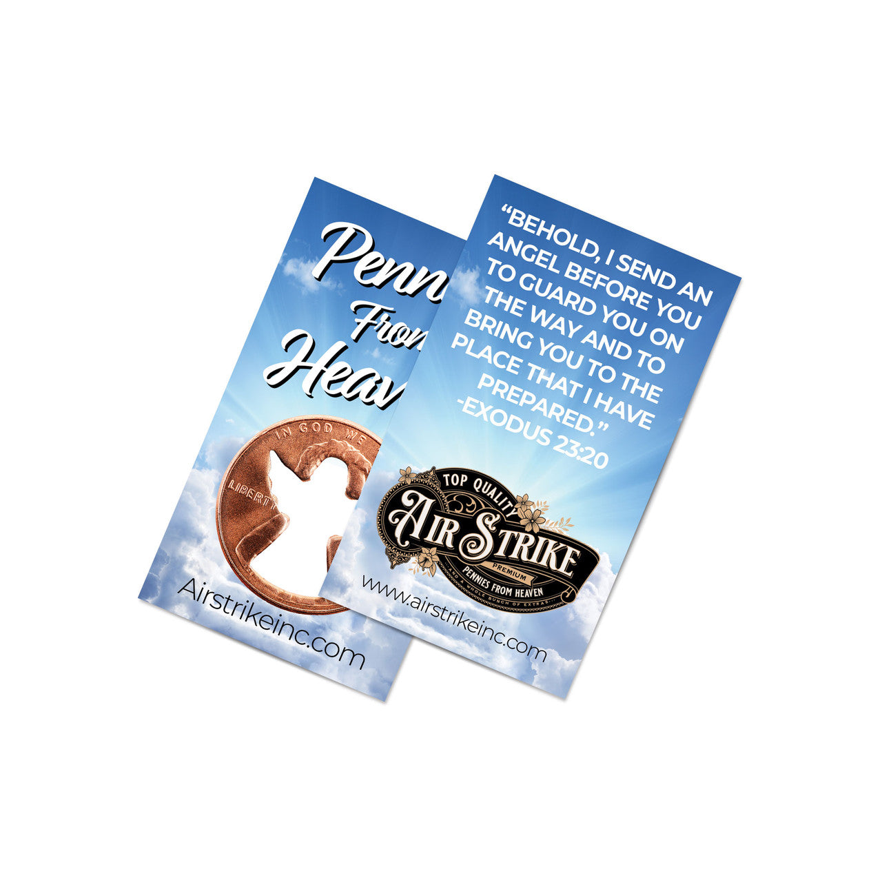 Angel Pennies From Heaven Card - Guard
