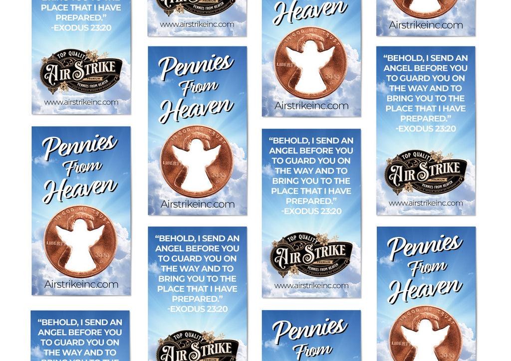 Angel Pennies From Heaven Card - Guard