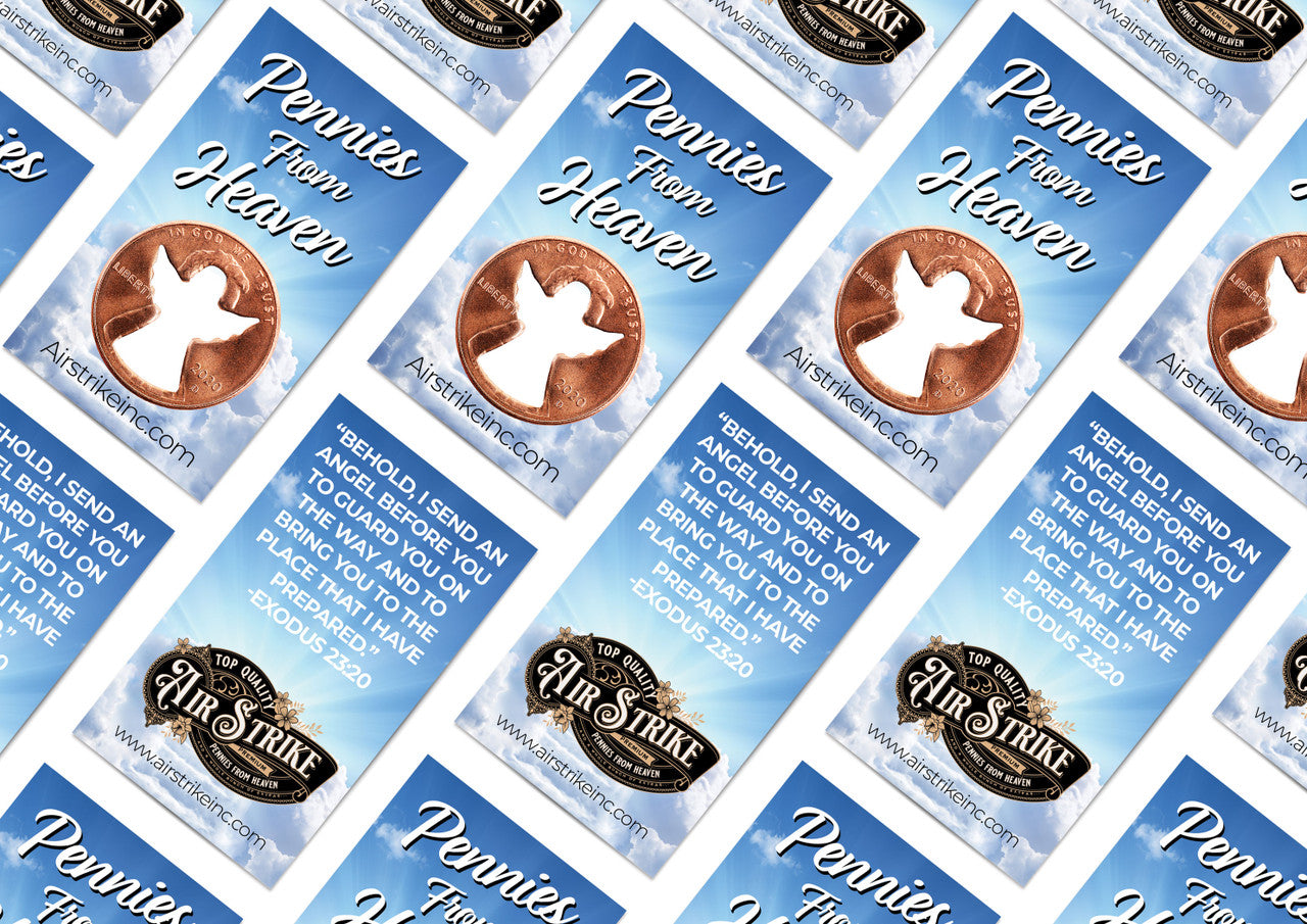 Angel Pennies From Heaven Card - Guard