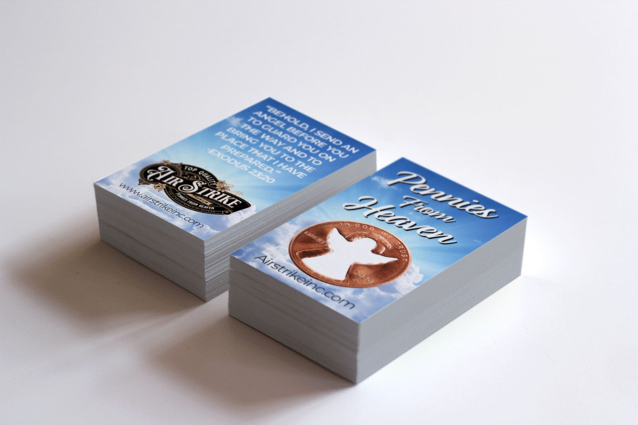 Angel Pennies From Heaven Card - Guard
