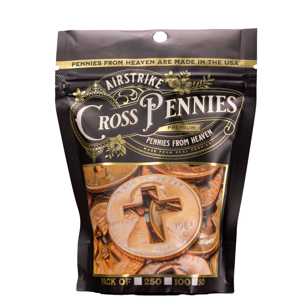 Shiny Cross Pennies from Heaven – Perfectly Cut Cross Pennies