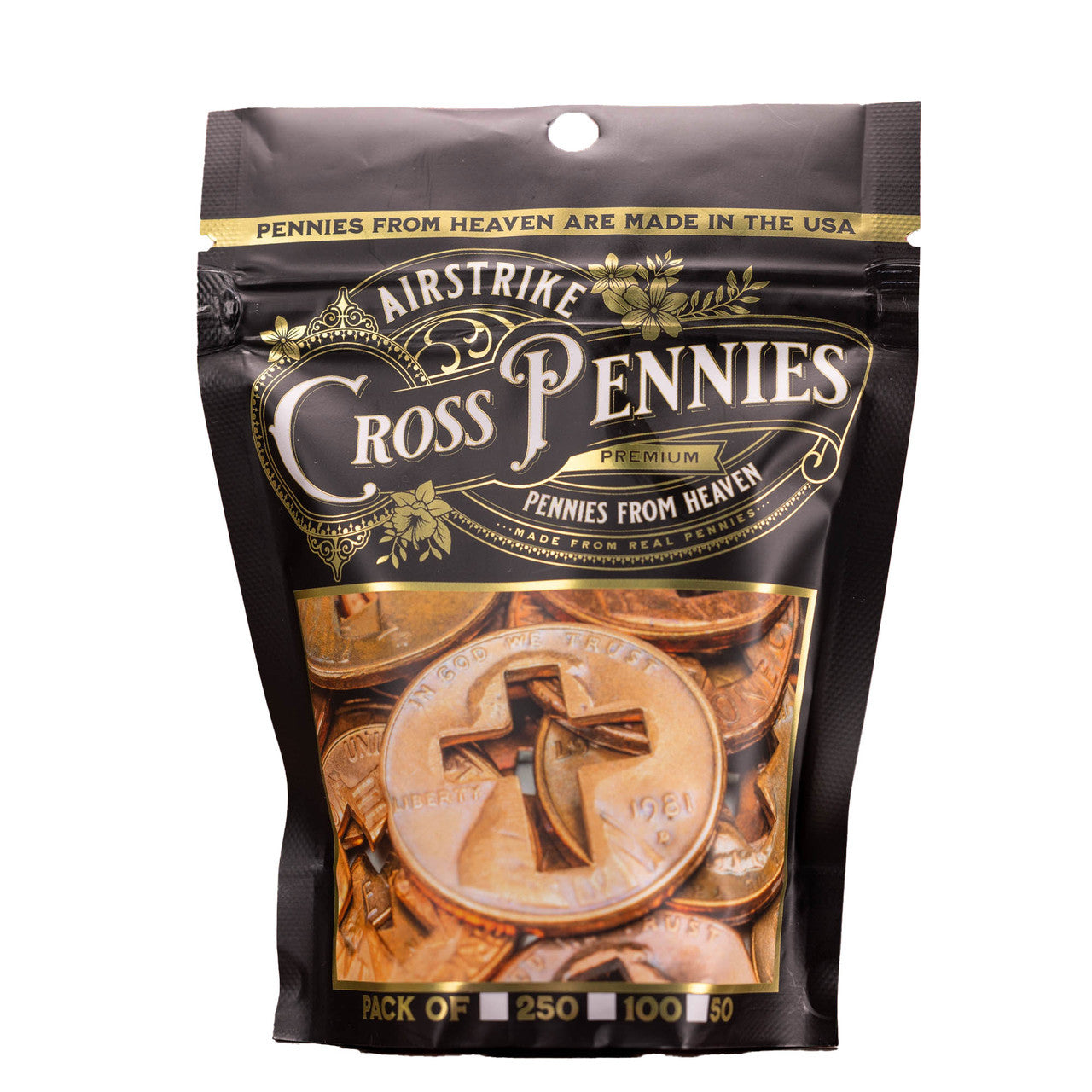 Shiny Cross Pennies from Heaven – Perfectly Cut Cross Pennies