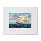 The Cutty Sark – Matted Art Print