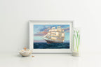 The Cutty Sark – Matted Art Print