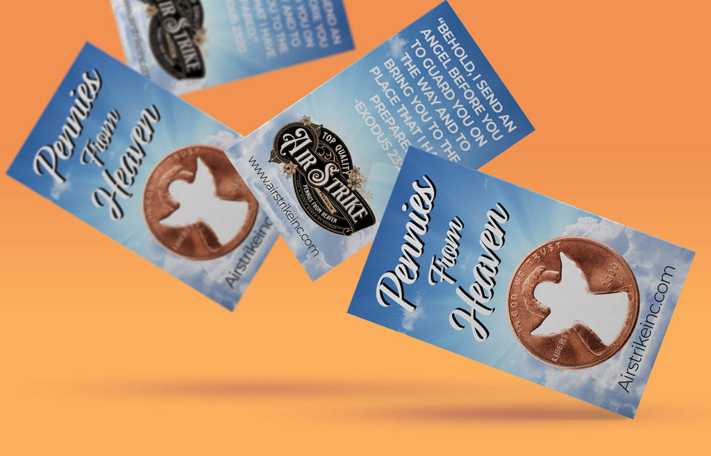 Angel Pennies From Heaven Card - Guard