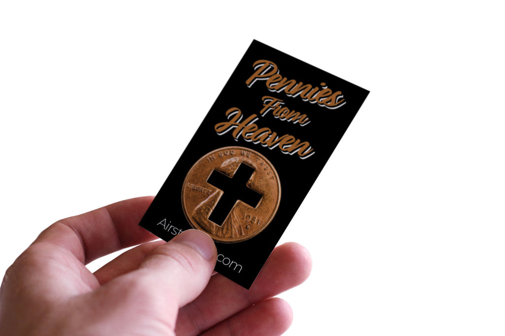 Pennies From Heaven Card - One Sent