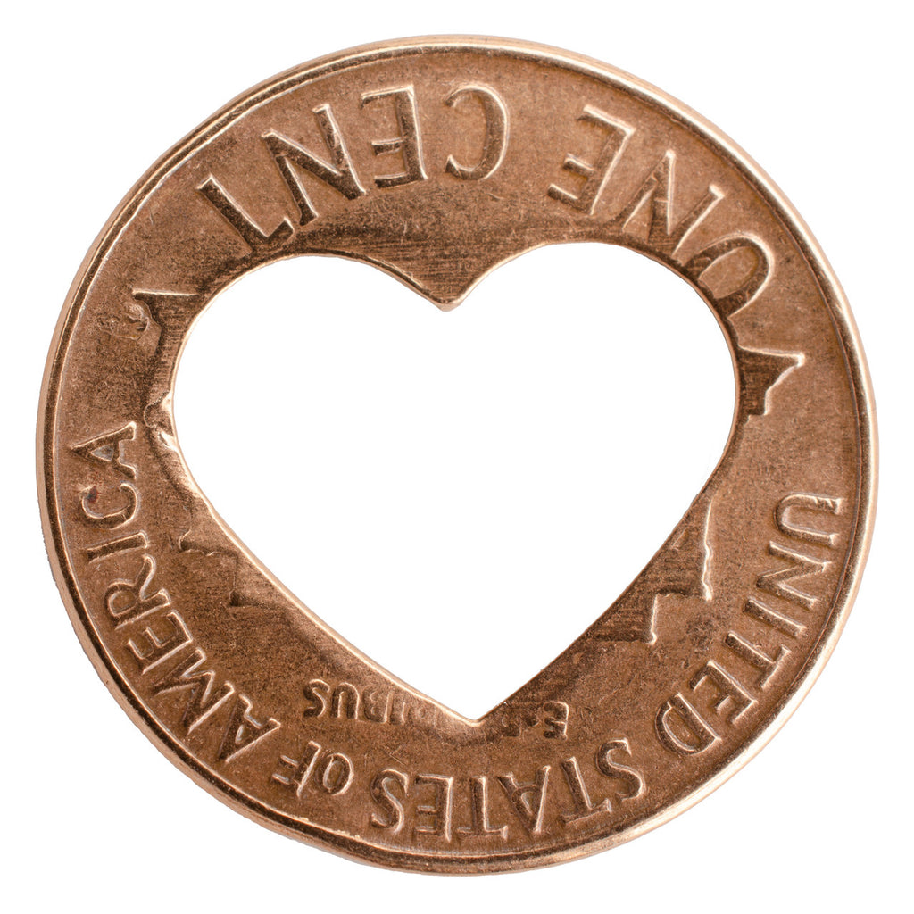 Heart Pennies from Heaven - Heart Penny