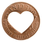 Heart Pennies from Heaven - Heart Penny