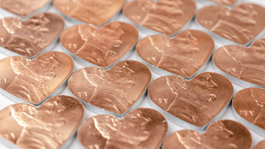 Cut Out from Heart Pennies from Heaven