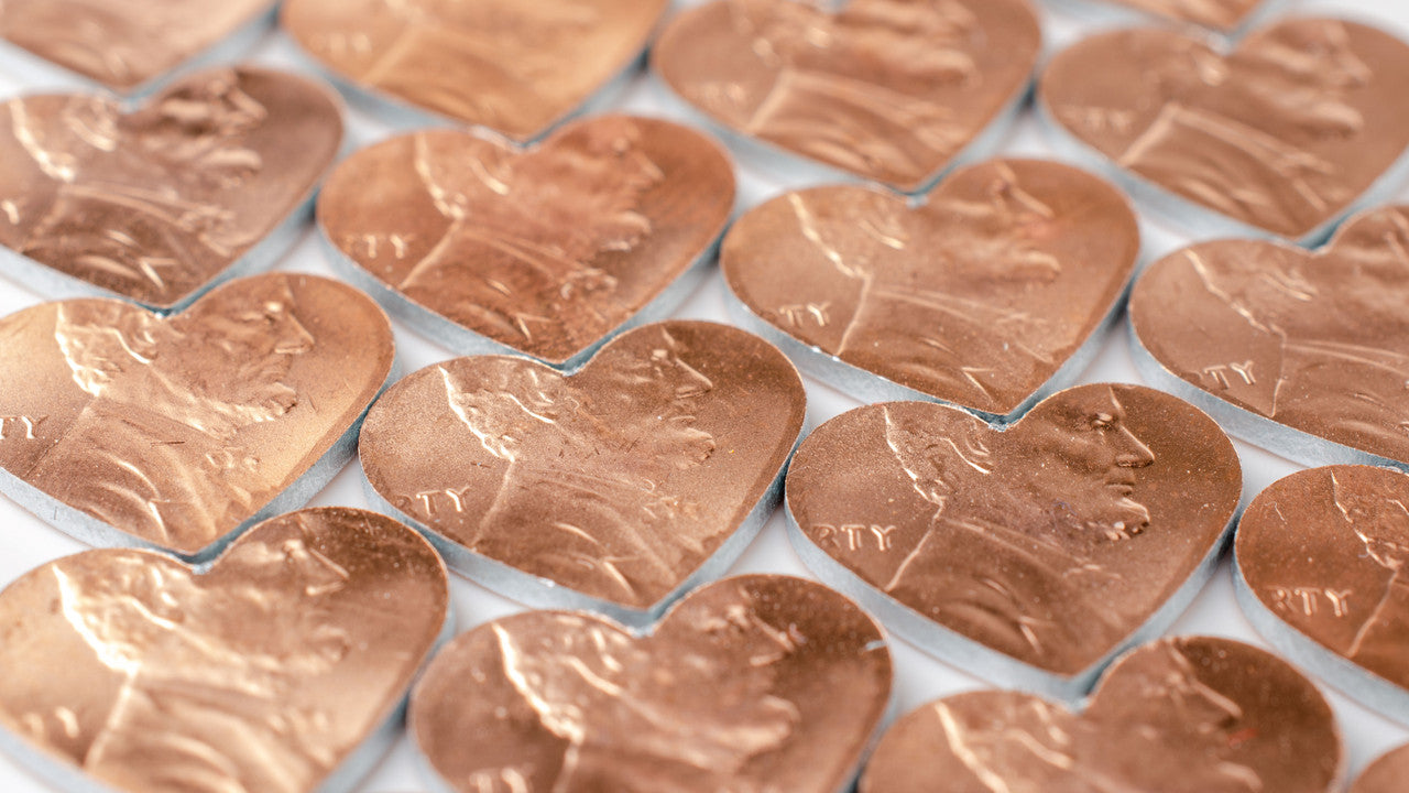 Cut Out from Heart Pennies from Heaven