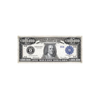 single million dollar bill gospel tract detailed view