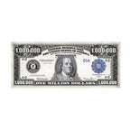 million dollar bill gospel tract front realistic money design evangelism tool