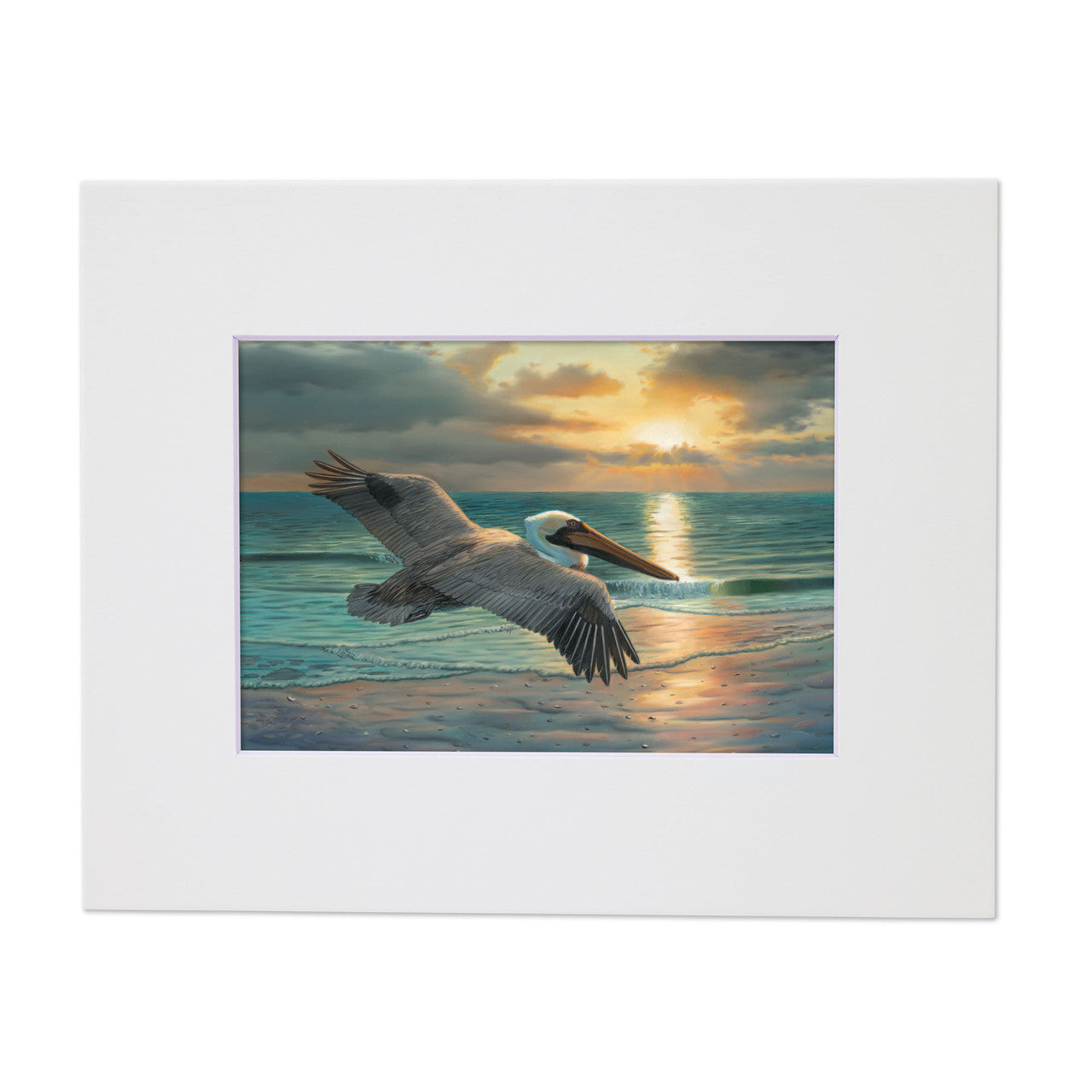 Cruising – Matted Art Print