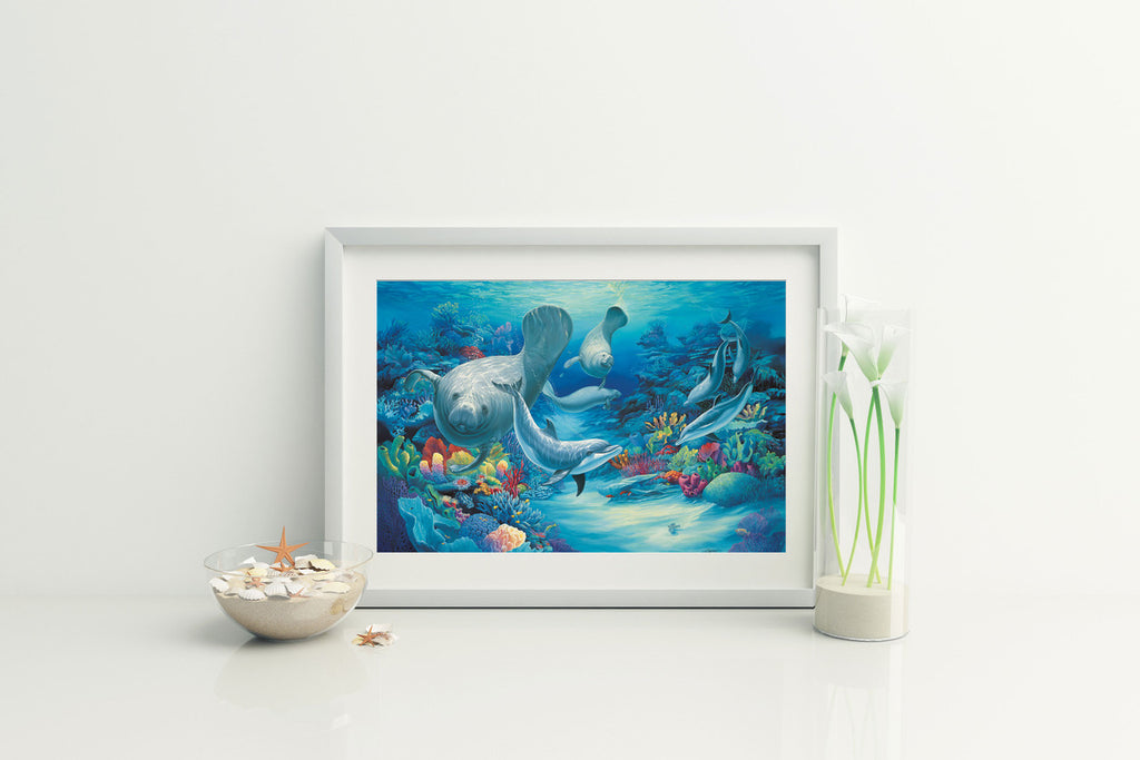 Close Encounter – Matted Art Print