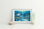 Close Encounter – Matted Art Print