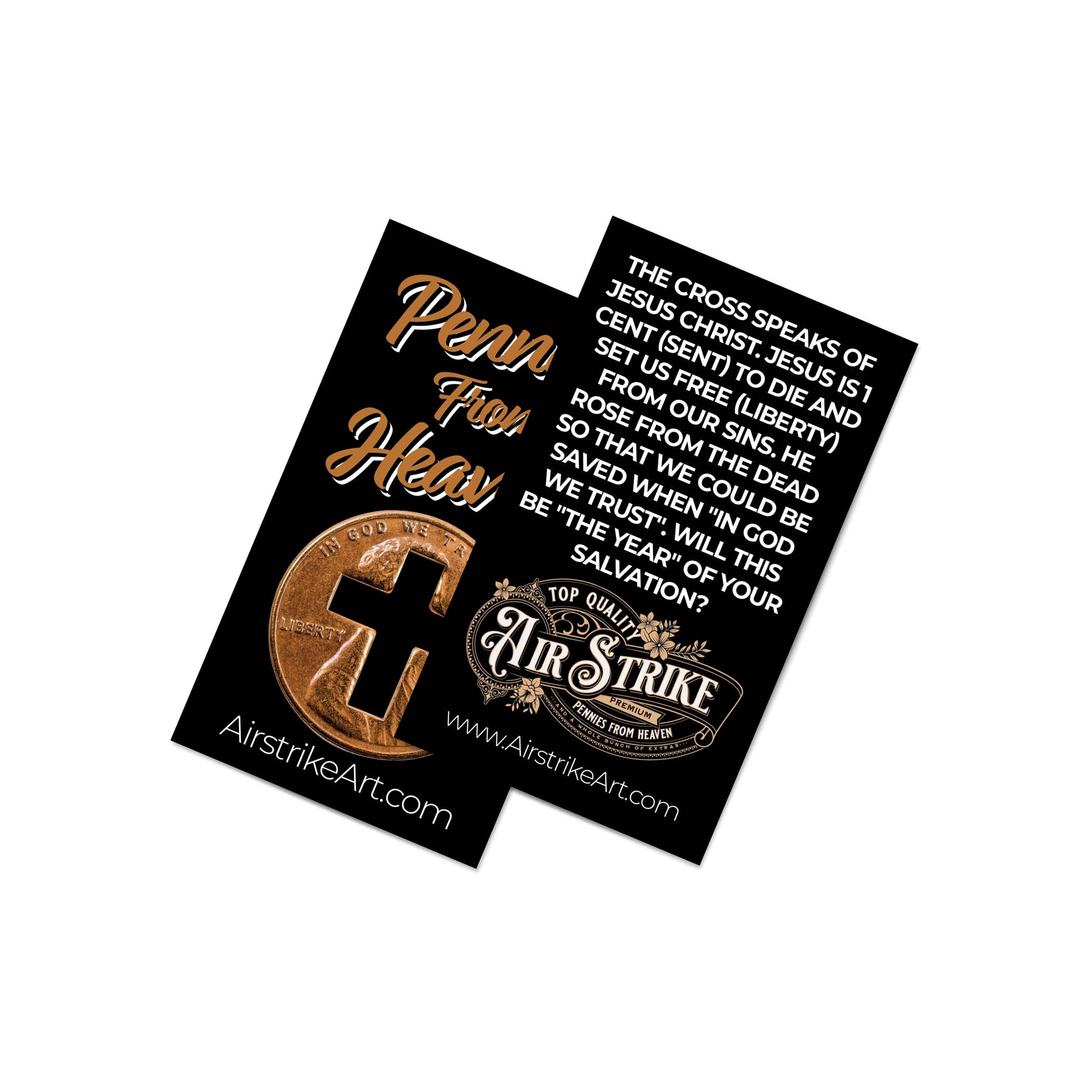 Pennies From Heaven Card - One Sent