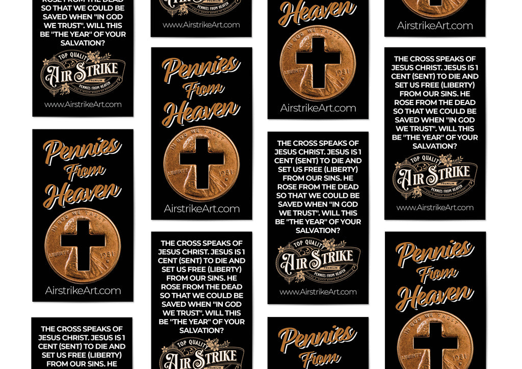 Pennies From Heaven Card - One Sent