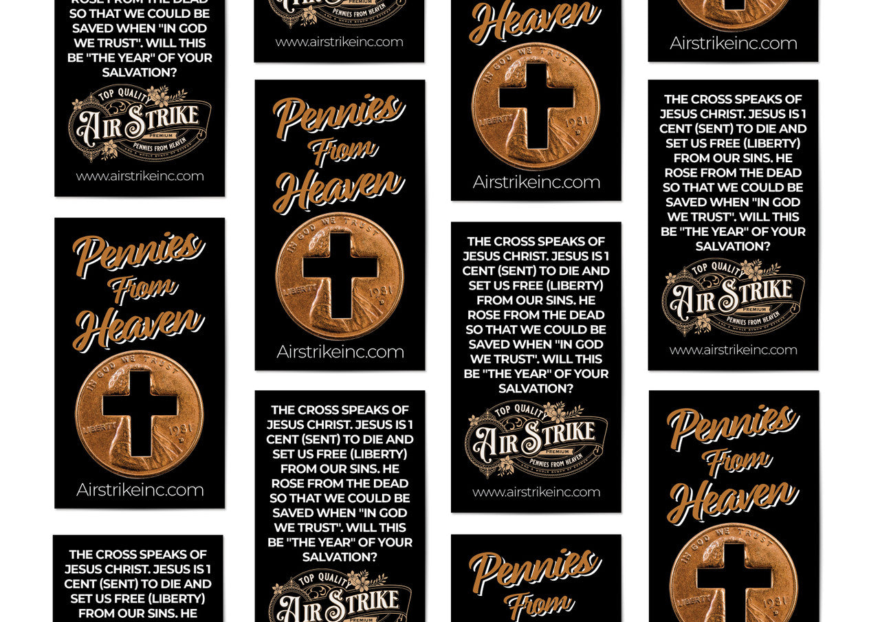 Pennies From Heaven Card - One Sent
