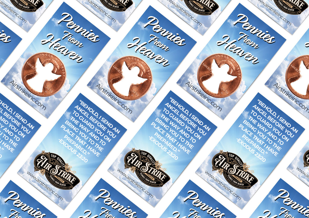 Angel Pennies From Heaven Card - Guard