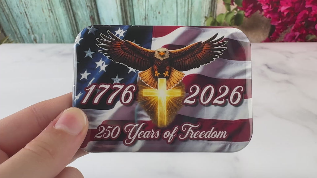 250 Years of Freedom – 2.5" x 3.5" Rectangle Fridge Magnet